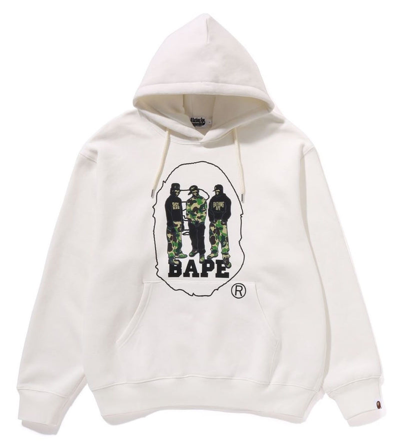 A BATHING APE BAPE SPORT GRAPHIC PULLOVER HOODIE