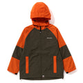 A BATHING APE COLOR BLOCK HOODIE JACKET