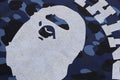 A BATHING APE Ladies' COLOR CAMO BIG COLLEGE TEE