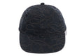 A BATHING APE LINE CAMO JACQUARD MULTI LOGO DENIM CAP