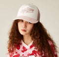 A BATHING APE Ladies' CRYSTAL STONE BAPE STA LOGO MESH CAP