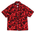 A BATHING APE COLOR CAMO APE HEAD ONE POINT SHIRT