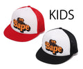A BATHING APE BAPE KIDS MILO ON BAPE MESH CAP
