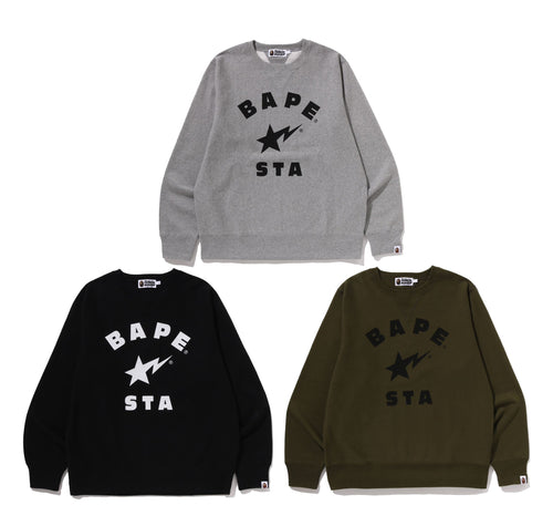 A BATHING APE BAPE STA CREWNECK SWEAT SHIRT