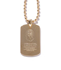 A BATHING APE ABC CAMO DOG TAG SET NECKLACE