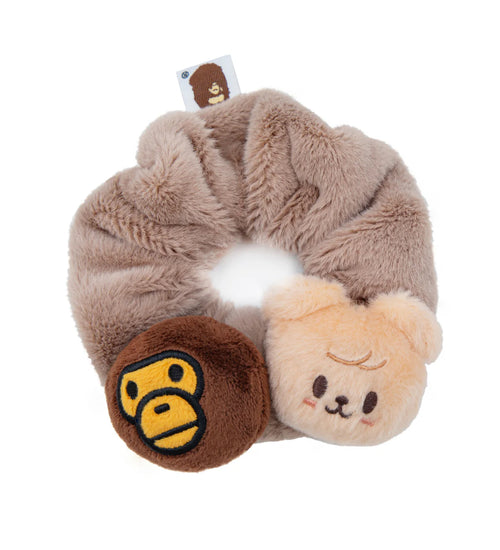 A BATHING APE BAPE x STRAYKIDS PUPPYM BABY MILO SCRUNCHIE