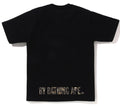 A BATHING APE TREE EDGE CAMO APE FACE TEE