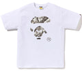 A BATHING APE TREE EDGE CAMO APE FACE TEE