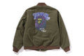 A BATHING APE GRAFFITI BOMBER JACKET ( RELAXED FIT )