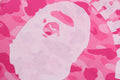 A BATHING APE Ladies' COLOR CAMO BIG COLLEGE TEE