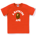 A BATHING APE BAPE KIDS COLLEGE TEE