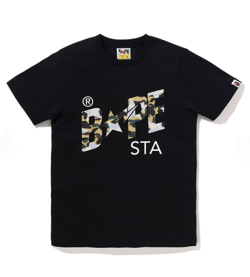 A BATHING APE Ladies' STA OVER PRINT 1ST CAMO BAPE STA TEE