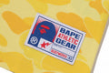 A BATHING APE BAPE KIDS ABC CAMO COLLEGE TANK TOP