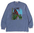A BATHING APE BAPE GRAPHIC RELAXED FIT L/S TEE