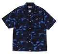 A BATHING APE COLOR CAMO APE HEAD ONE POINT SHIRT