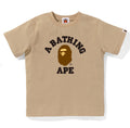 A BATHING APE BAPE KIDS COLLEGE TEE