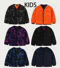 A BATHING APE BAPE KIDS COLOR CAMO STA QUILTING REVERSIBLE LIGHT DOWN JACKET