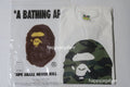 A BATHING APE 1ST CAMO BIG APE HEAD L/S TEE
