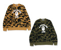 A BATHING APE 1ST CAMO COLLEGE CREWNECK SWEAT SHIRT