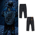 A BATHING APE BAPE x OVO NEON 1ST CAMO JACQUARD DENIM PANTS