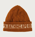 A BATHING APE BAPE CABLE KNIT CAP