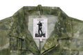A BATHING APE MULTI PIXEL CAMO MASK HOODED SHIRT JACKET