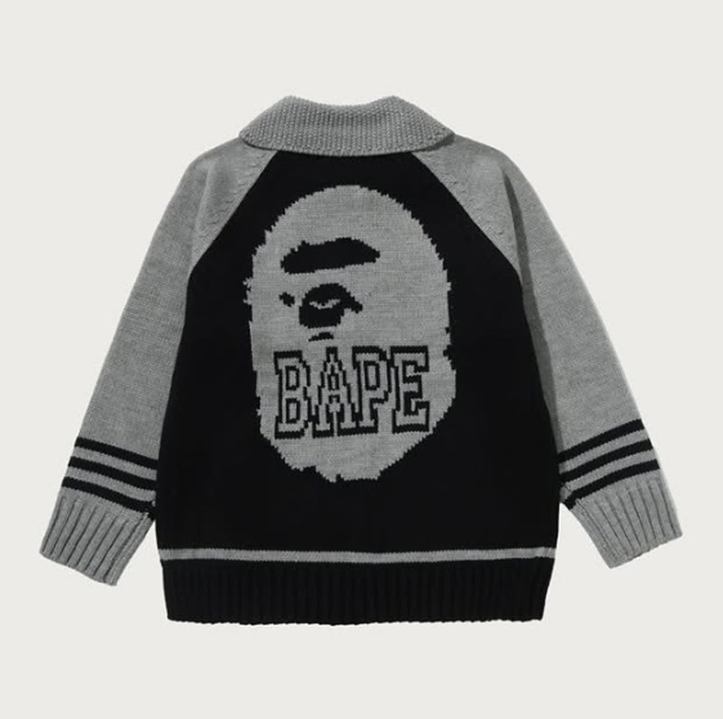 A BATHING APE COWICHAN SWEATER
