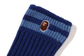 A BATHING APE CHUNKY RIBBED CREW SOCKS
