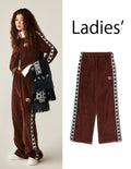 A BATHING APE Ladies' VELOUR TRACK PANTS