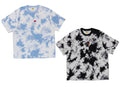 A BATHING APE CLOUD HEAD BLEACH DYE TEE