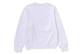 A BATHING APE Ladies' COLLEGE CREWNECK SWEAT SHIRT
