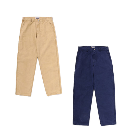 A BATHING APE PAINTER WORK PANTS