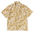 A BATHING APE COLOR CAMO APE HEAD ONE POINT SHIRT