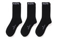 A BATHING APE BAPE SOCKS 3 PAIRS SET