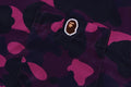 A BATHING APE COLOR CAMO APE HEAD ONE POINT SHIRT