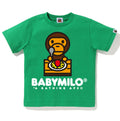 A BATHING APE BAPE KIDS BABY MILO OMELET TEE