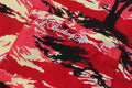 A BATHING APE PLAM TREE CAMO OPEN COLLAR POCKET SS SHIRT