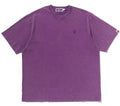 A BATHING APE GARMENT DYE ONE POINT RELAXED FIT TEE