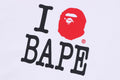 A BATHING APE BAPE LOGO INSIDE OUT RELAXED FIT TEE