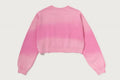 A BATHING APE Ladies' GARMENT DYE ONE POINT CROPPED CREWNECK SWEAT SHIRT