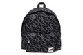 A BATHING APE SPORT MONOGRAM DAYPACK