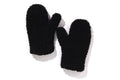 A BATHING APE Ladies' SHARK BOA MITTENS