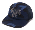A BATHING APE Ladies' COLOR CAMO CRYSTAL BATHING APE LOGO MESH CAP