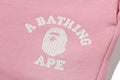 A BATHING APE Ladies' VINTAGE WASHED COLLEGE SWEAT SHORTS