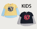 A BATHING APE BAPE KIDS BABY MILO LAYERED LOOSE FIT L/S TEE