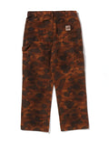A BATHING APE SOLID 1ST CAMO GARMENT DYED RELAXED FIT WORK PANTS