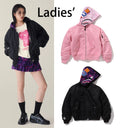 A BATHING APE Ladies' SHARK HOODIE MA-1 JACKET - happyjagabee store