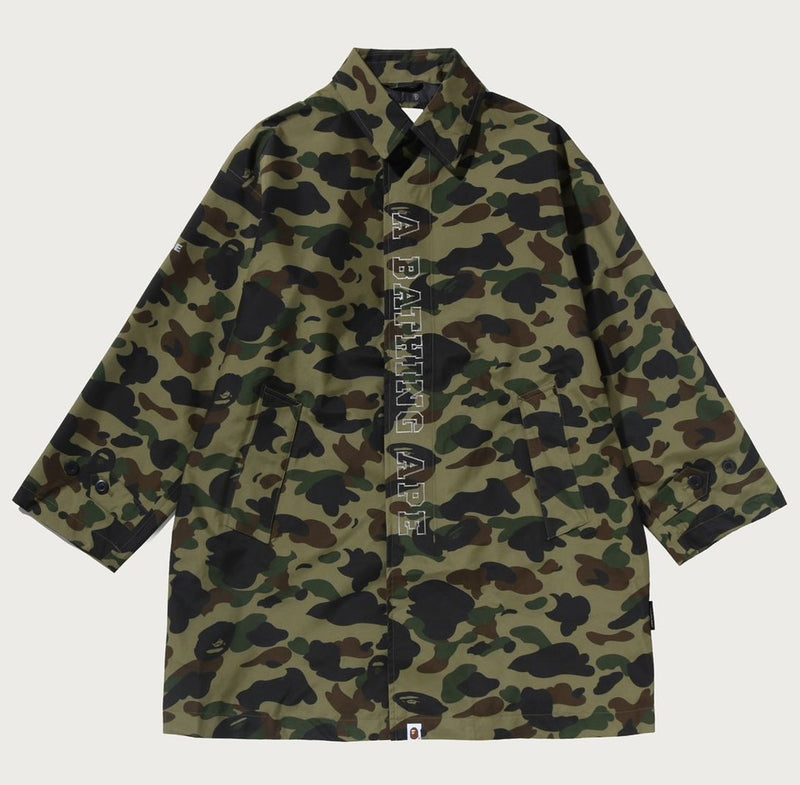 A BATHING APE GORE-TEX 1ST CAMO COAT