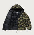 A BATHING APE GORE-TEX 1ST CAMO DOWN JACKET