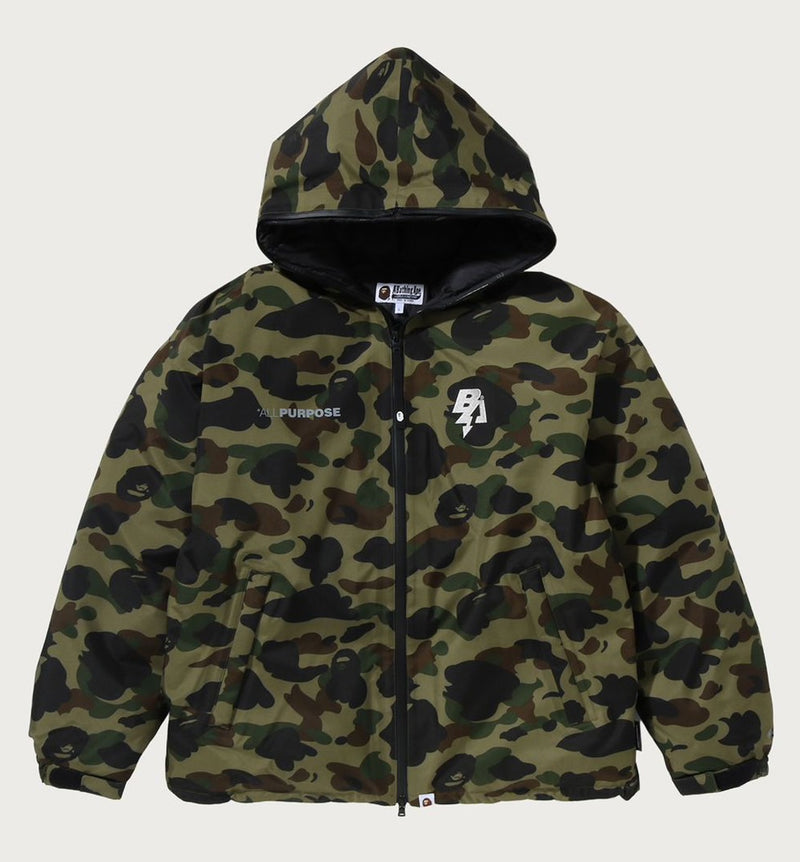 A BATHING APE GORE-TEX 1ST CAMO DOWN JACKET
